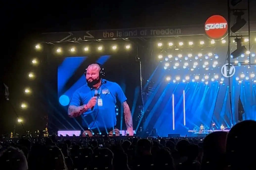 A Twenty One Pilots énekese felhívta a Sziget nagyszínpadára énekelni az egyik biztonsági őrt
