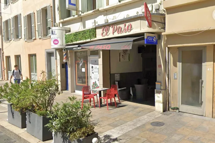 Az El Paso bár Toulonban – Forrás: Google Street View