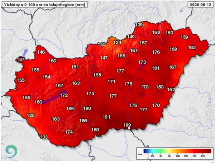 Forrás: HungaroMet