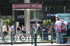 Budapest minden pontja melegszik, Pestet jobban terheli a hőség a főváros kutatásai szerint