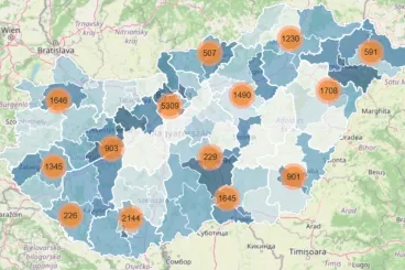 Térképre rakta a kormány, hol mennyi állami támogatást kaptak civil szervezetek az elmúlt öt évben