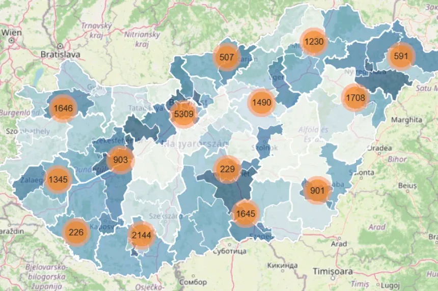 Térképre rakta a kormány, hol, mennyi állami támogatást kaptak civil szervezetek az elmúlt öt évben