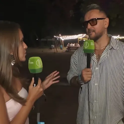 Majka a Petőfi TV-nek: Kicsit fura ezt a mikrofont fogni