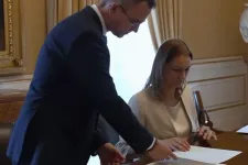 Kedden volt Forsthoffer Ágnes utolsó munkanapja a Sándor-palotában