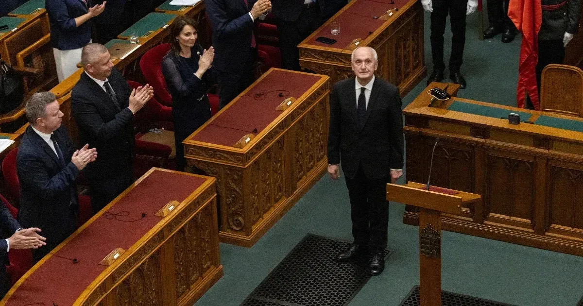 New Hungarian President enters office amidst high expectations, with limited powers, yet prepared...