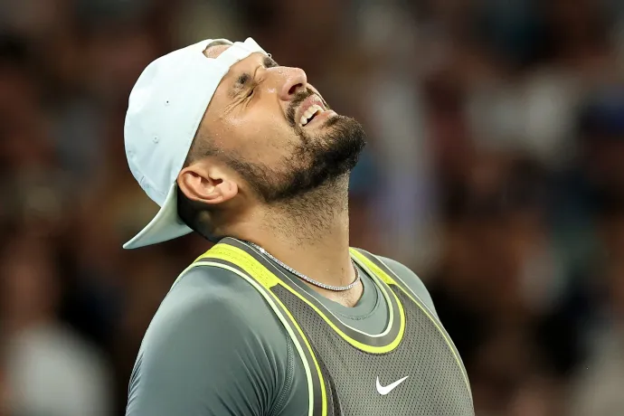Kokainnal bukott doppingtesztjén Nick Kyrgios, ideiglenesen eltiltották a tenisztől