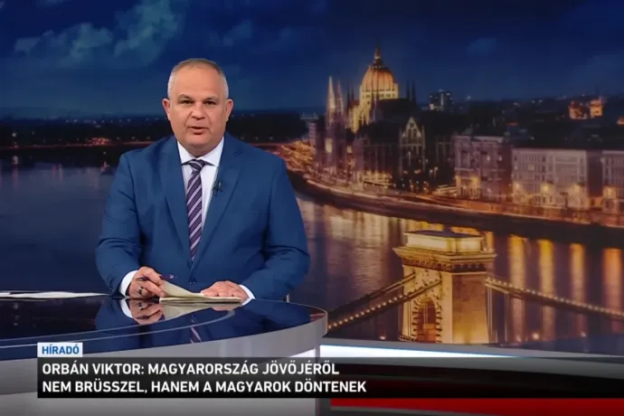 Azokkal együtt újul meg egyelőre az M1 híradója, akik korábban a propagandát gyártották