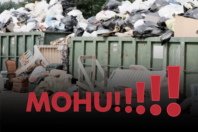 MOHU!!!!! – Gajdos László dühös levelet írt az el nem vitt szolnoki szemét miatt