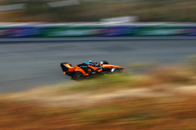 Norris rákapcsolt, odapörkölt a két Mercedesnek a Holland Nagydíj időmérőjén
