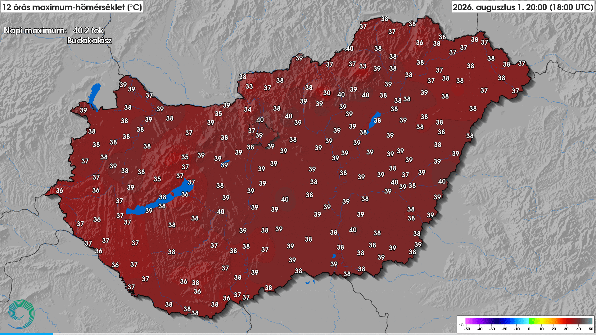 Forrás: HungaroMet
