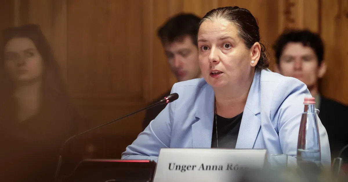Az elszámoltatás fontosságáról beszélt az Országgyűlés Igazságügyi és Alkotmányügyi Bizottság előtt Unger Anna Róza Az elszámoltatás fontosságáról beszélt az Országgyűlés Igazságügyi és Alkotmányügyi Bizottság előtt Unger Anna Róza