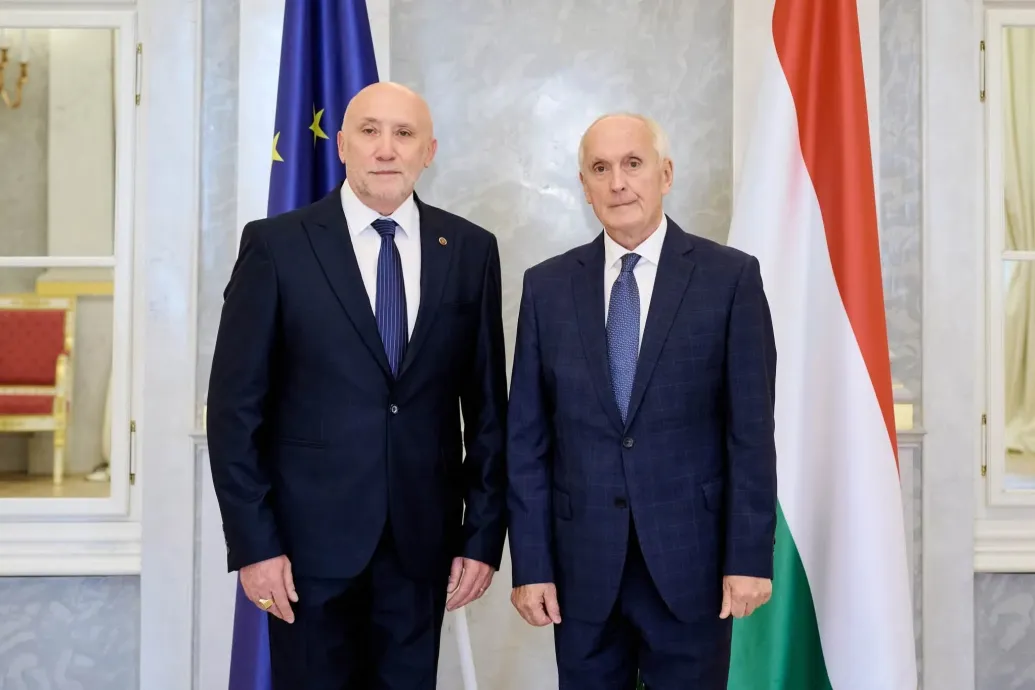 Baka András a Sándor-palotában fogadta a Legfőbb Ügyészség ideiglenes vezetőjét