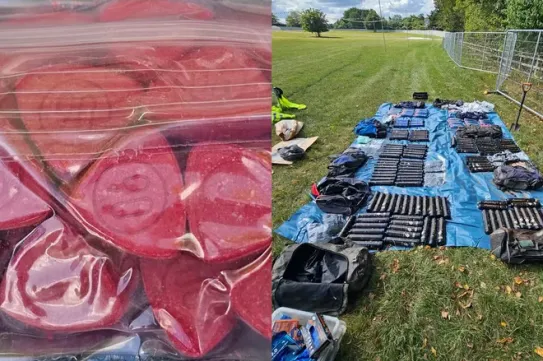 Rengeteg drogot találtak a rendőrök elásva egy angol fesztiválhelyszínen