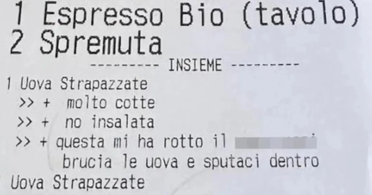 17 éves fiú kapott megbocsátást a riccionei étteremtől