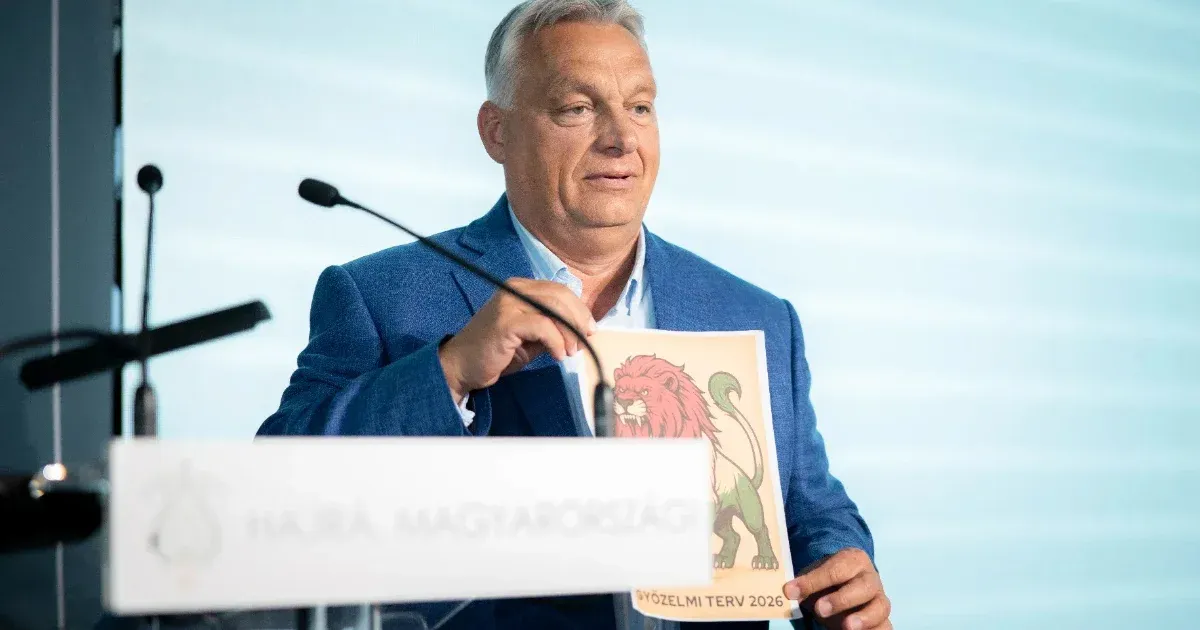 Orbán Viktor beszédet mond a kötcsei találkozón Orbán Viktor beszédet mond a kötcsei találkozón