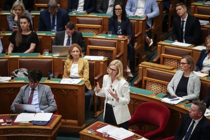 Görög Márta igazságügyi miniszter – Fotó: Huszti István / Telex