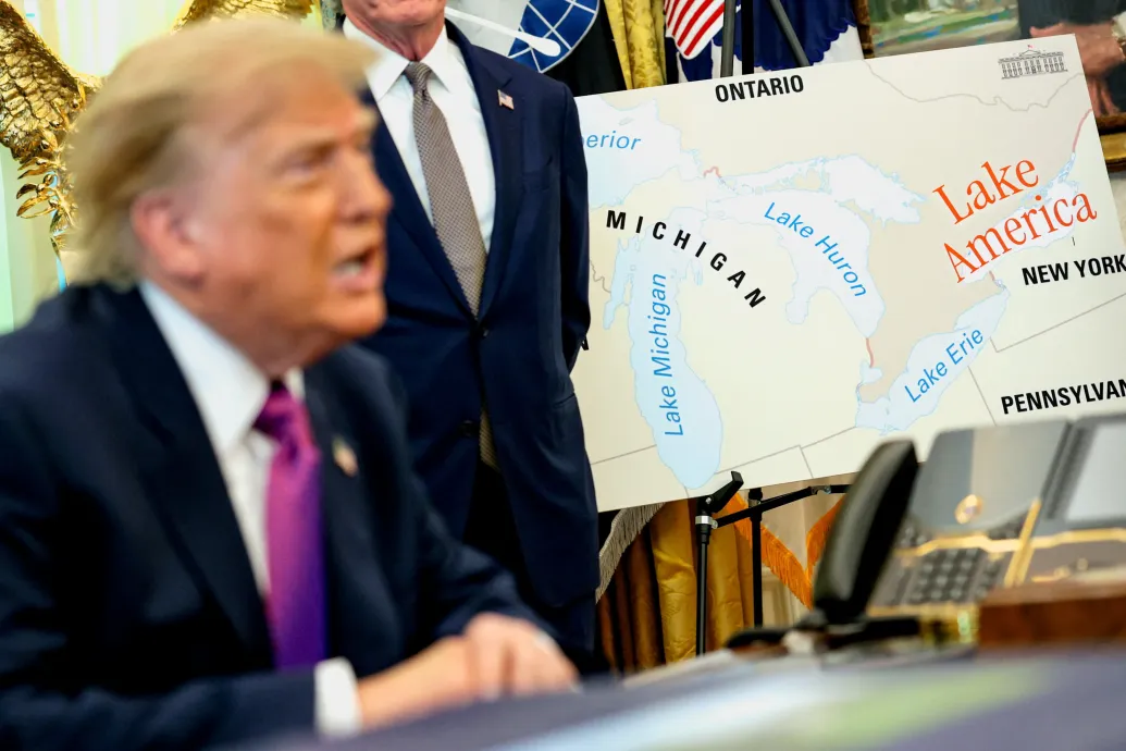 Trump azonnali hatállyal átnevezte az Ontario-tavat Amerika-tóra