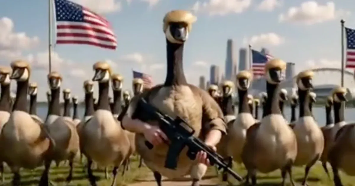 Fegyveres Donaldok védik meg a „Lake America” nevű tavat – Trump videója