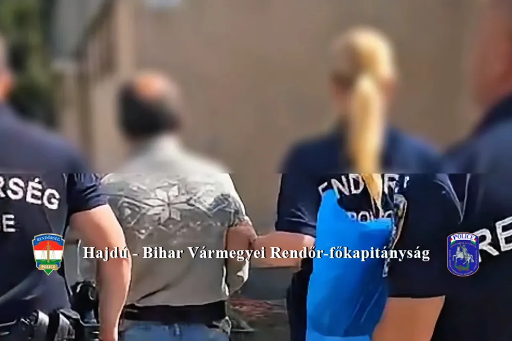 Egy 64 éves férfi megkéselt két embert Debrecenben, néhány órával később letartóztatták