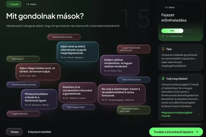 A közmédia jövőjéről szóló anyaggal indult el a Közhang, de igen nyögvenyelősen juthatunk információhoz