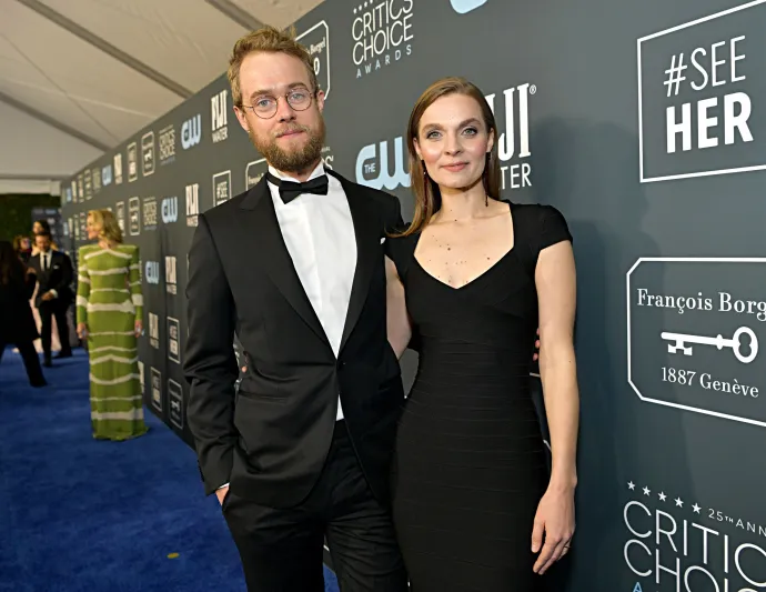 Sam Slater alkotársával, feleségével, Hildur Guðnadóttirral – Fotó: Emma Mcintyre / Getty Images
