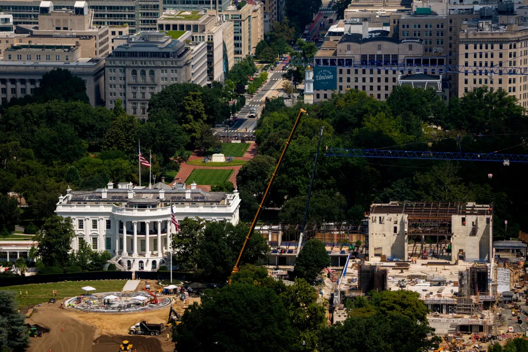 Zöld utat kapott Trump gigantikus bálterme az amerikai Legfelsőbb Bíróságtól