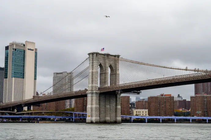 A New York-i rendőrség lelőtt egy férfit, aki felmászott a Brooklyn híd kábeleire