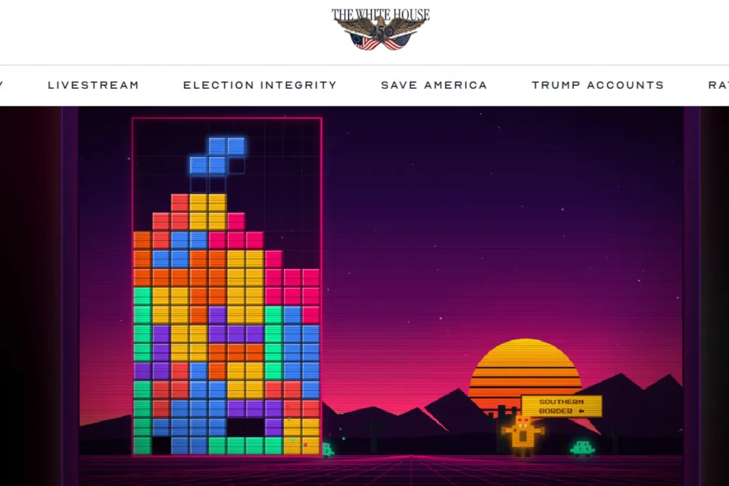 Azt hitte, a Tetris és a Kígyó csak egy játék? A Fehér Ház megmutatta, hogy lehet egészen más is