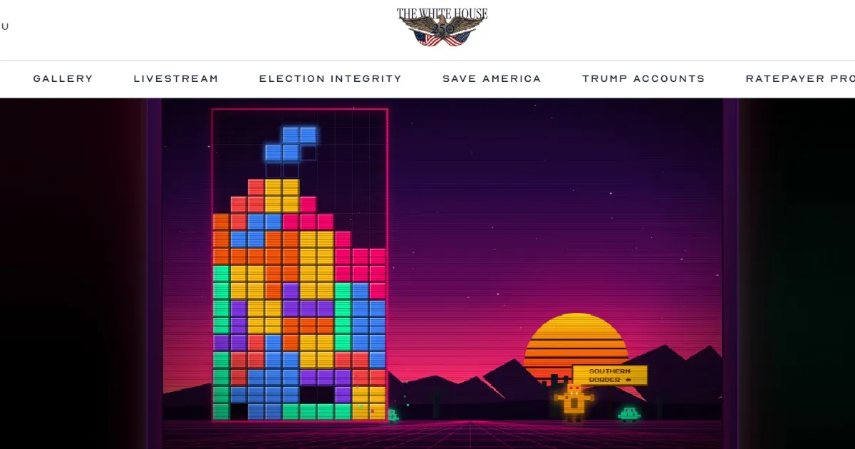 A Tetris és a Kígyó új élete a Fehér Házban A Tetris és a Kígyó új élete a Fehér Házban