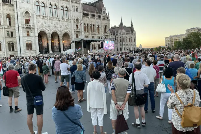Huth Gergely a Kossuth téren: Eljön a revans ideje, hamarabb, mint gondolnák!