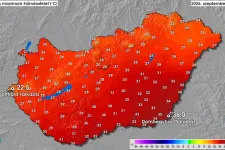 Szombaton megint megdőlt az országos melegrekord