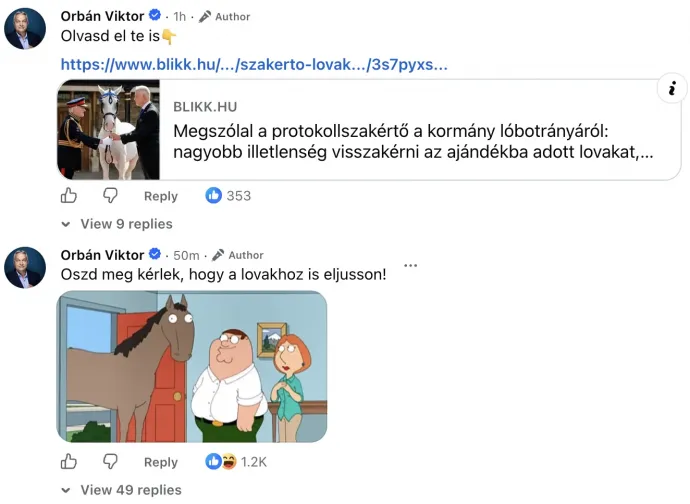 Forrás: Orbán Viktor / Facebook