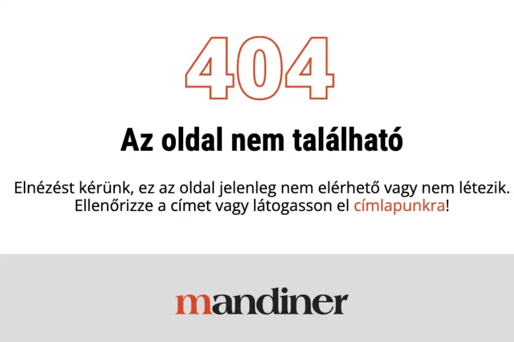 Már nem elérhető a Mandiner oldala
