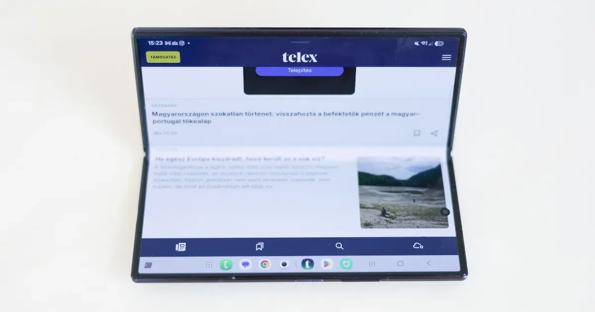 A Samsung Galaxy Z Fold8 Ultra tesztje: tökéletes összehajtható telefon vagy felesleges luxus? A Samsung Galaxy Z Fold8 Ultra tesztje: tökéletes összehajtható telefon vagy felesleges luxus?