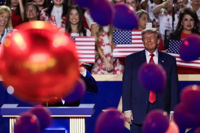 Trump a kongresszus második napján, 2026. szeptember 10-én – Fotó: Alex Wong / Getty Images