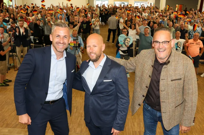 A tartományi választáson győztes AfD-frakcióban van Stasi-tiszt és elítélt pornószínész is