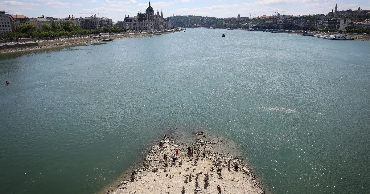 A vízszint szerdán negatív rekordot ért el A vízszint szerdán negatív rekordot ért el