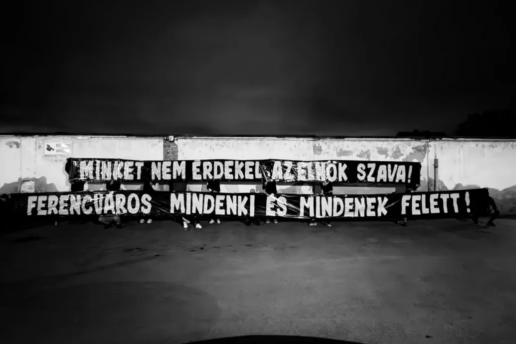 Hiába szólalt fel Kubatov az erőszak ellen, a Fradi-szurkolók jelezték, őket ez nem érdekli
