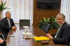 Hadházy Ákos meglátogatta minisztériumában Gajdos Lászlót
