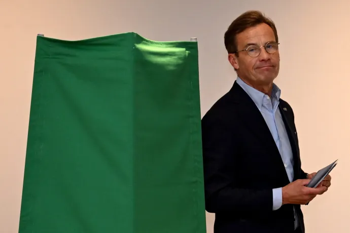 Ulf Kristersson svéd miniszterelnök lemondott a választási vereség után