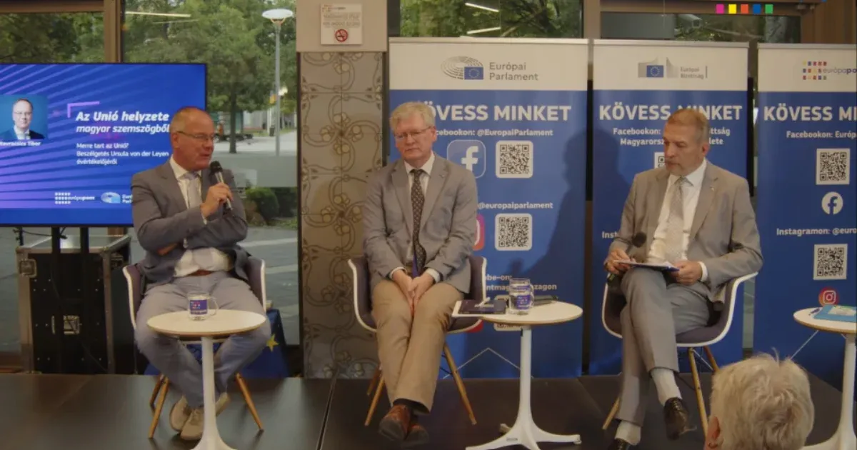Strasbourgi beszédről beszéltek Magyarországon Strasbourgi beszédről beszéltek Magyarországon