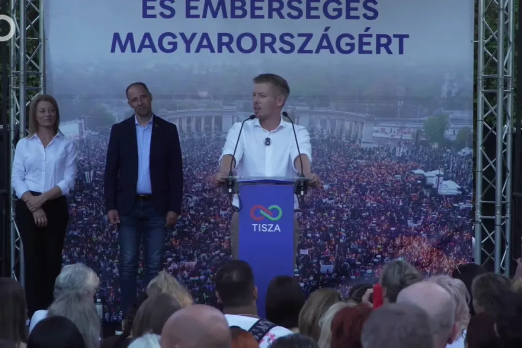Magyar Péter: Ruff Bálinttal arról beszélgettünk, hogy rendezünk mi egy Békemenetet október 23-án