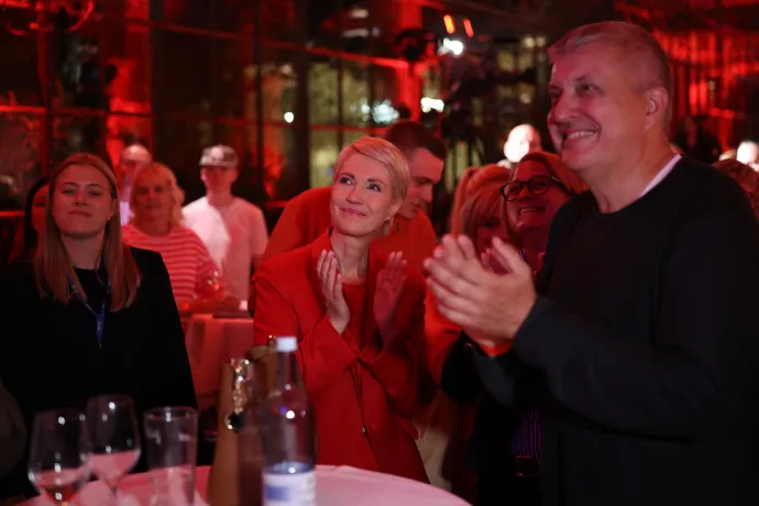 Manuela Schwesig a pártja eredményváróján Berlinben, 2026. szeptember 20-án – Fotó: Ronny Hartmann / AFP 