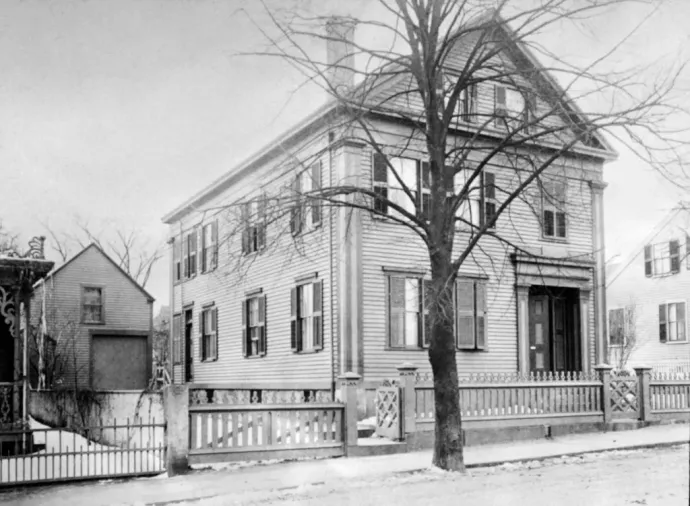 A Borden-ház a massachusettsi Fall Riverben – Fotó: Wikimedia Commons