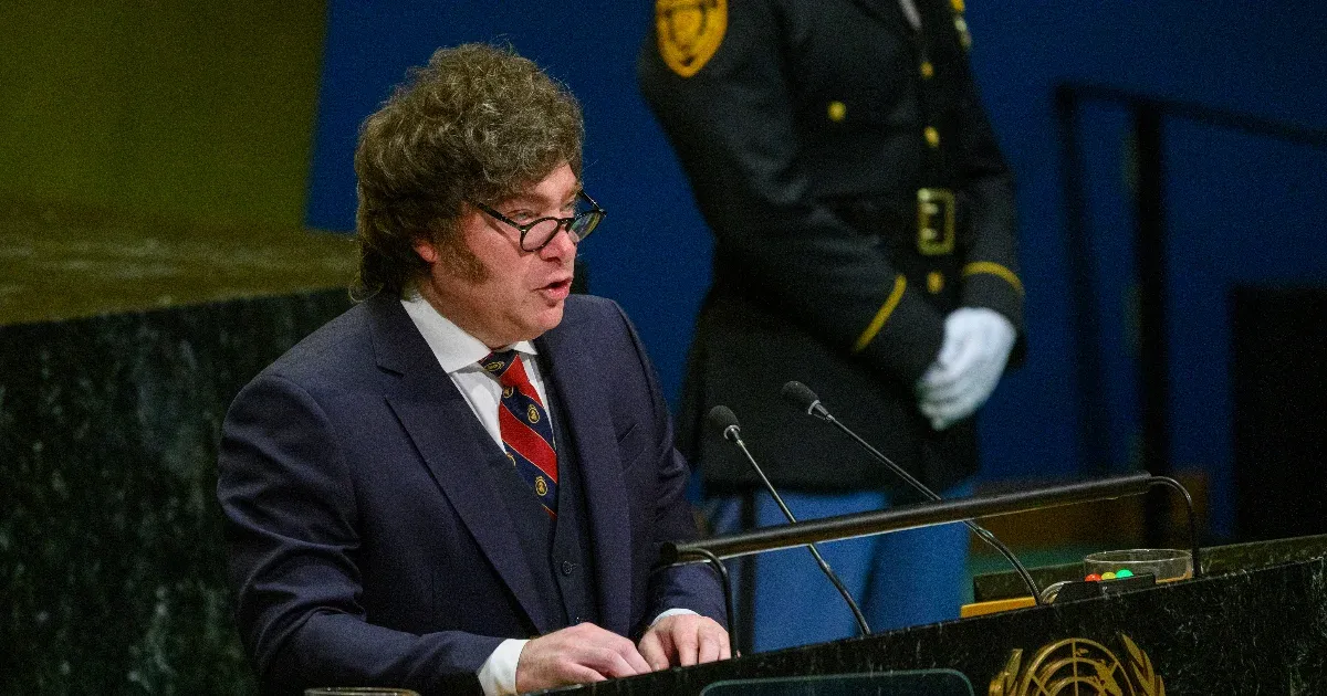 Javier Milei az ENSZ-ben is bejelentette Argentína igényét a Falkland-szigetekre