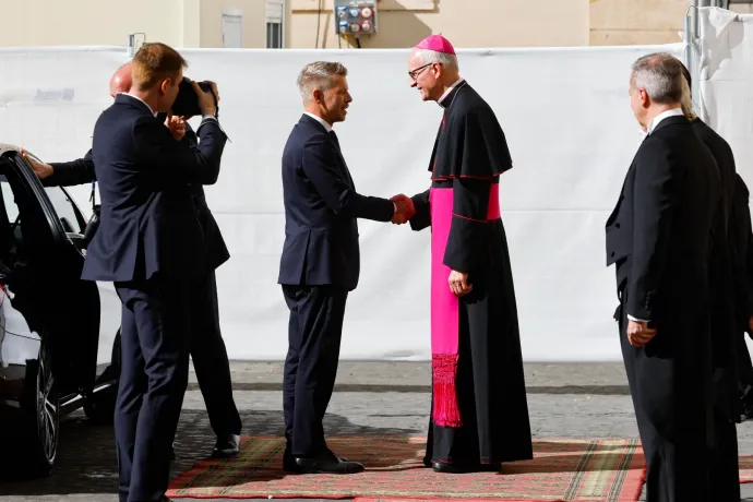 Magánaudiencián fogadta Magyar Pétert XIV. Leó pápa