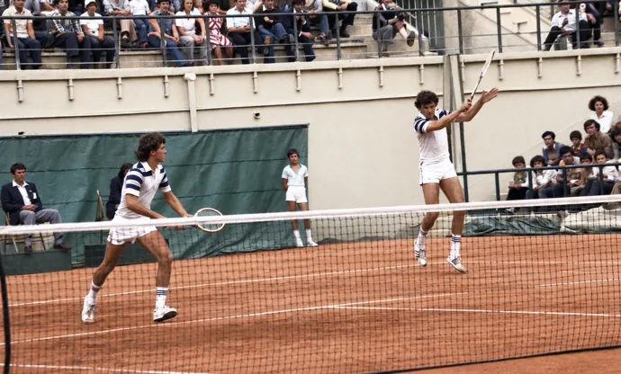 Florin Segarceanu és Andrei Dirzu mérkőzése az 1981-es Univerziádán – Fotó: Muzeul de fotografie