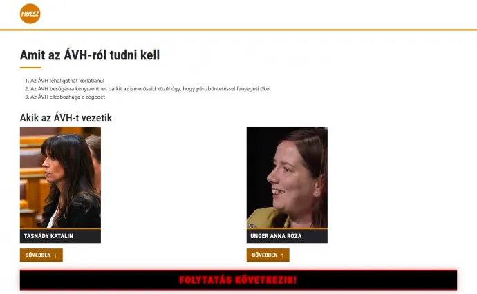 Képernyőfotó: fidesz.hu