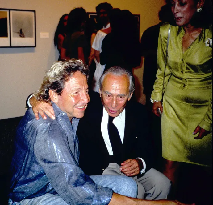 Robert Rauschenberg és Leo Castelli – Fotó: Rose Hartman / Getty Images
