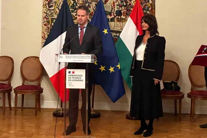 Tóth Krisztina rangos francia kitüntetést kapott